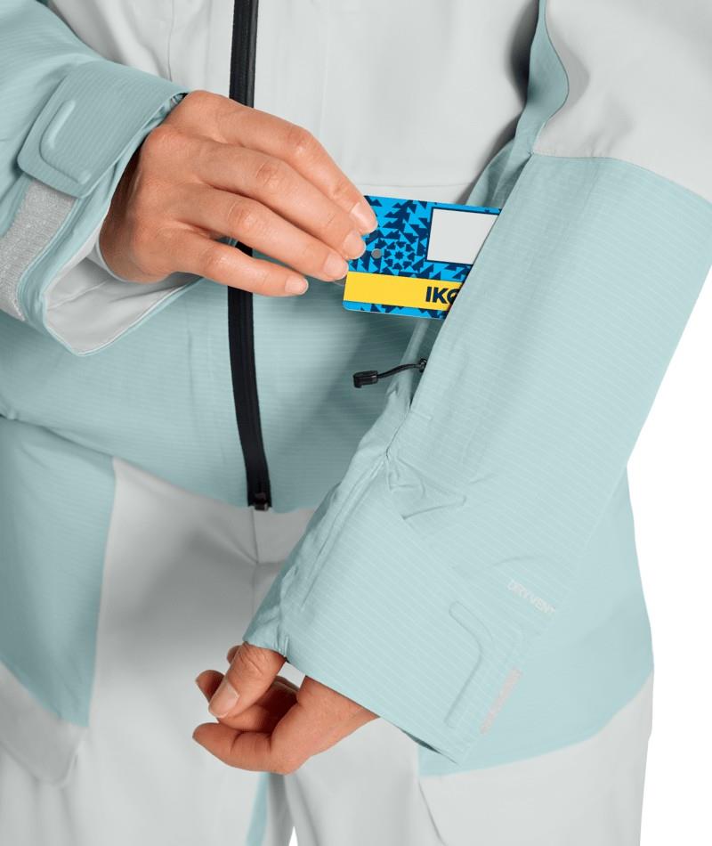 Powstar Jacket - Womens - glacier / pearl stone 1