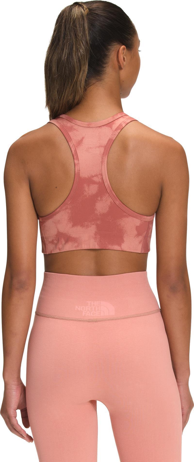 Printed Midline Bra - Rose Dawn Retro Dye Print 3