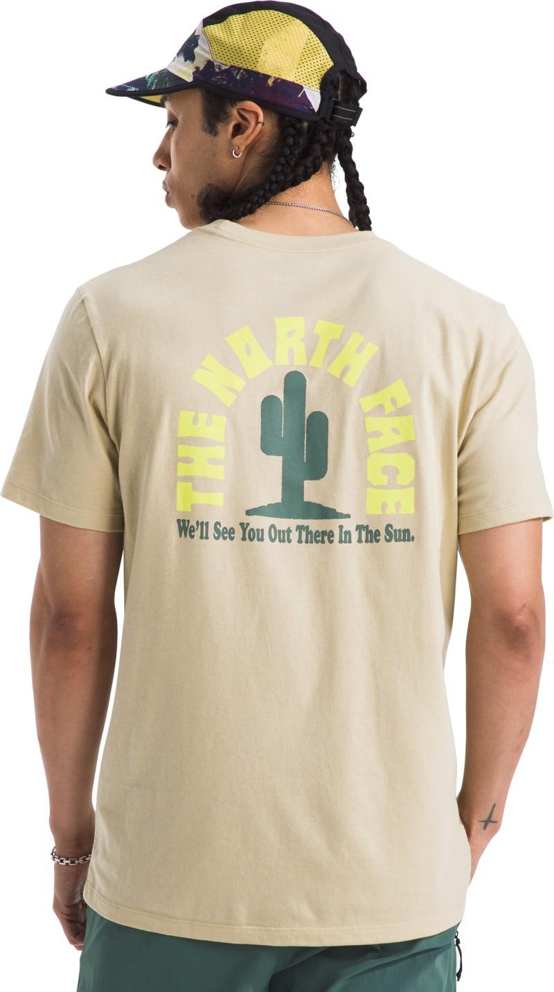 Public Lands Cactus Graphic SS Tee - Mens - gravel 1