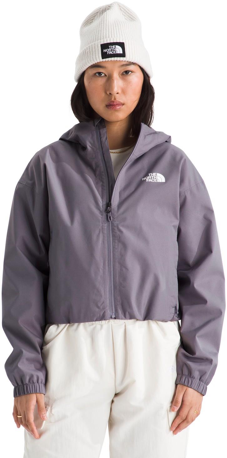 Quest Mono Cropped Jacket - Womens - transcendent grey 1