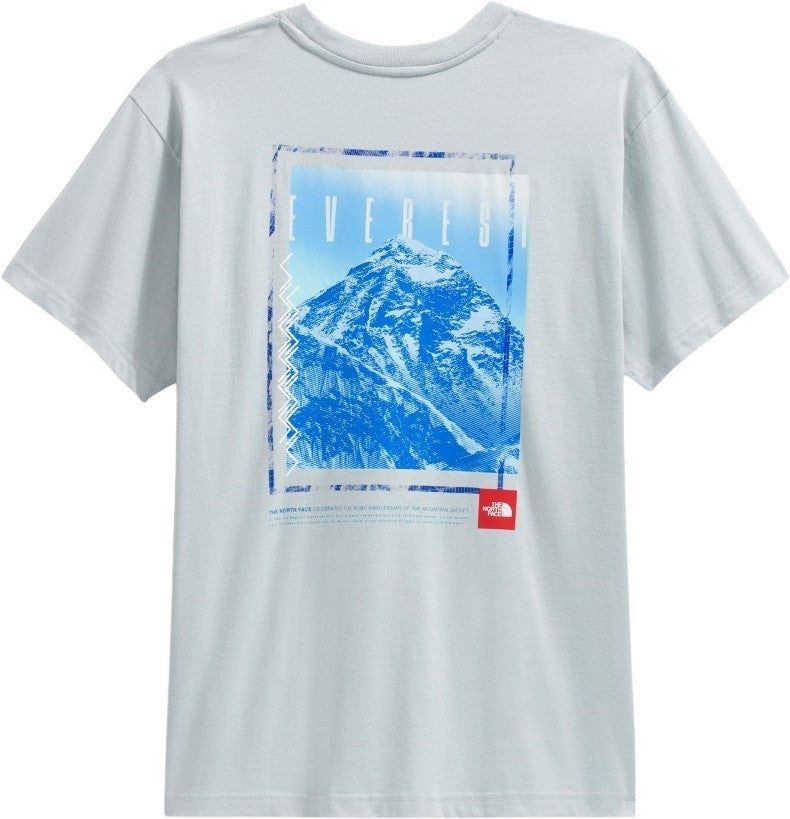 RedBox Everest Heavyweight Graphic SS Tee - Mens - high rise grey 1