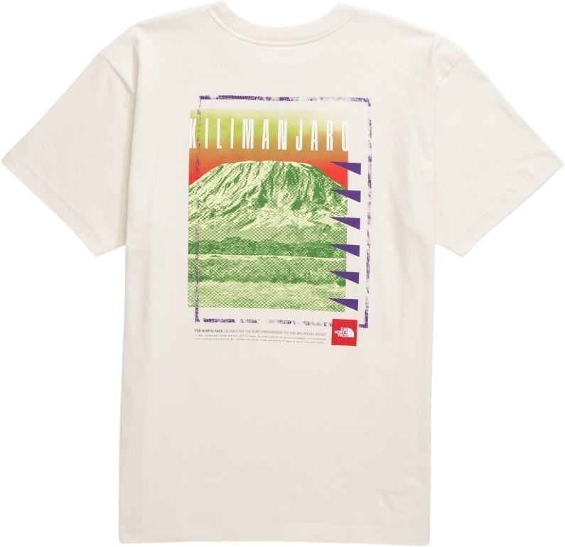 RedBox Kilimanjaro Heavyweight Graphic SS Tee - Mens - white dune 1