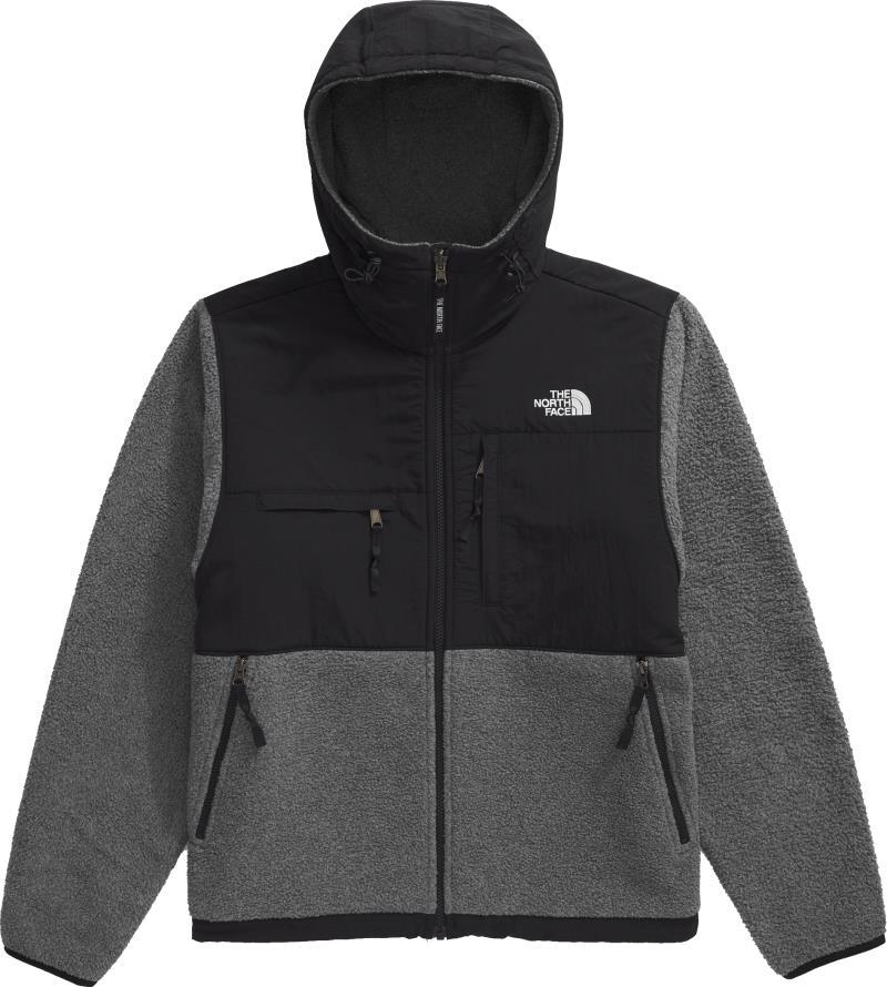 Retro Denali Hoodie - Mens - tnf medium grey heather / tnf black 1