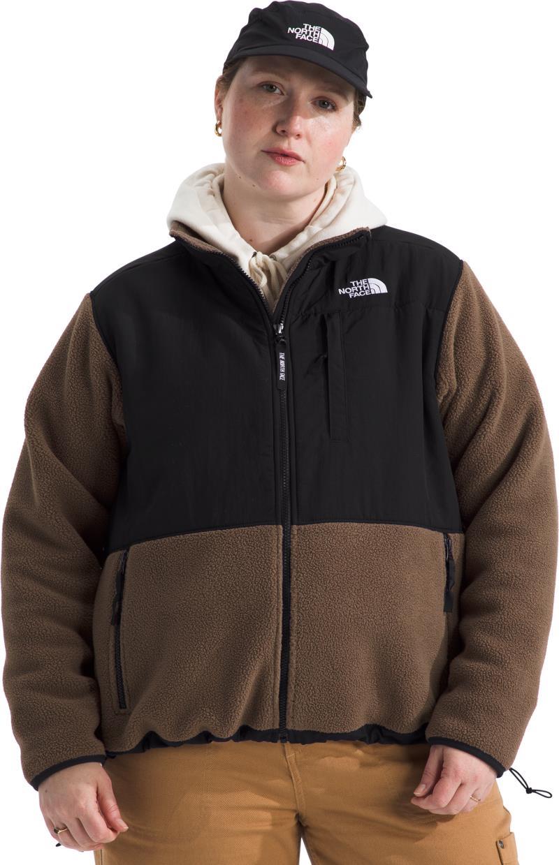 Retro Denali Jacket, Plus - Womens - smokey brown / tnf black 1
