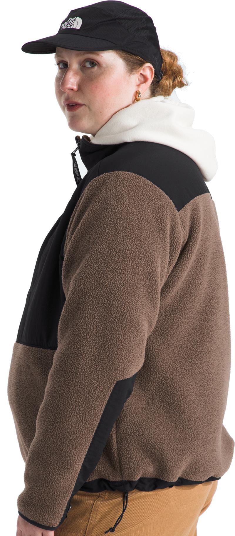 Retro Denali Jacket, Plus - Womens - smokey brown / tnf black 1