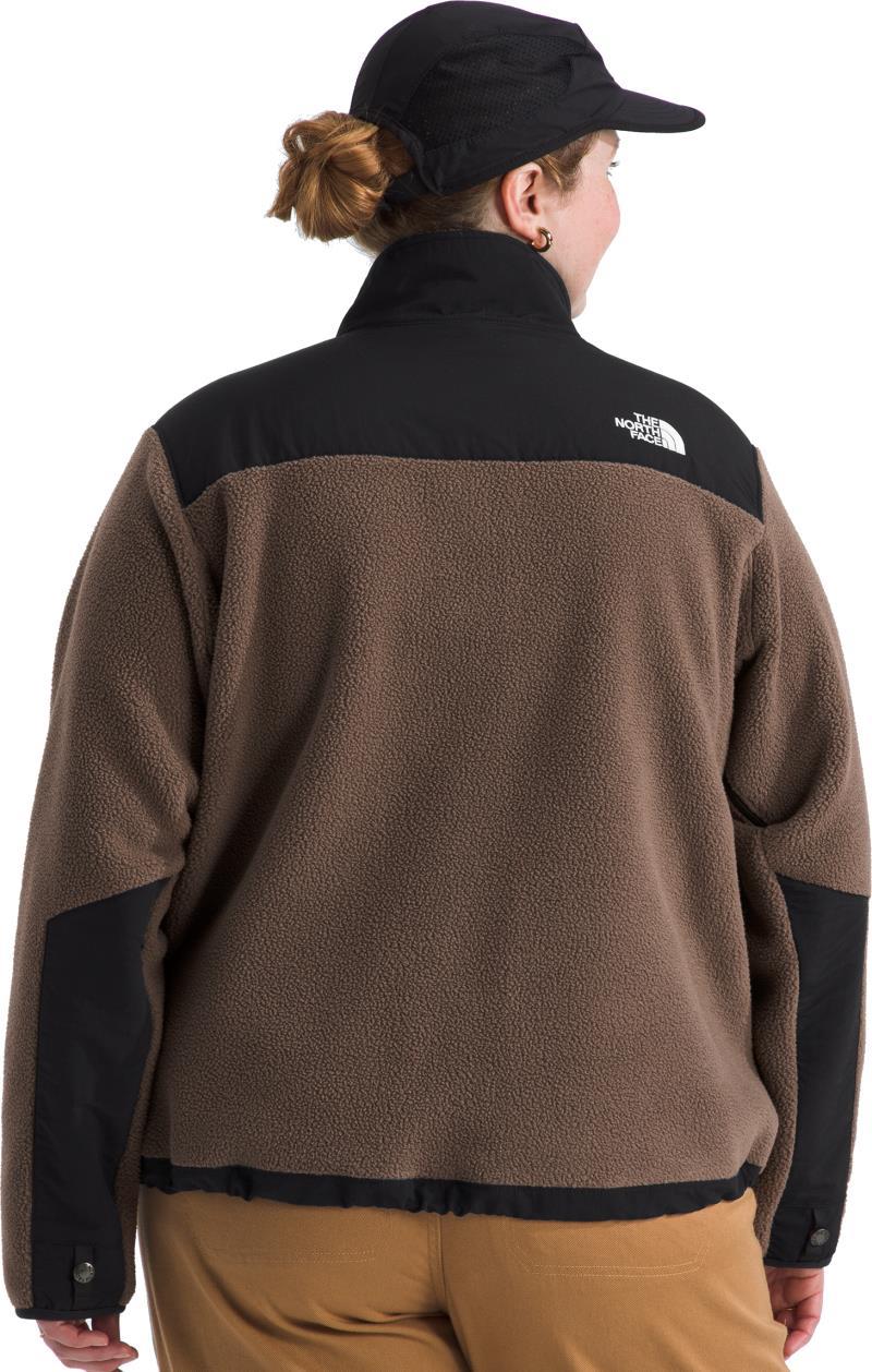 Retro Denali Jacket, Plus - Womens - smokey brown / tnf black 1