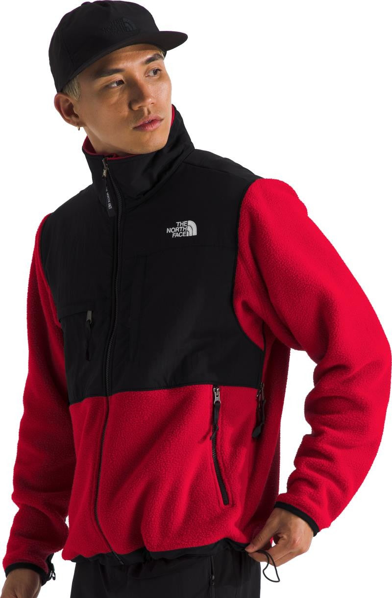Retro Denali Jacket - Mens - tnf red / tnf black 1