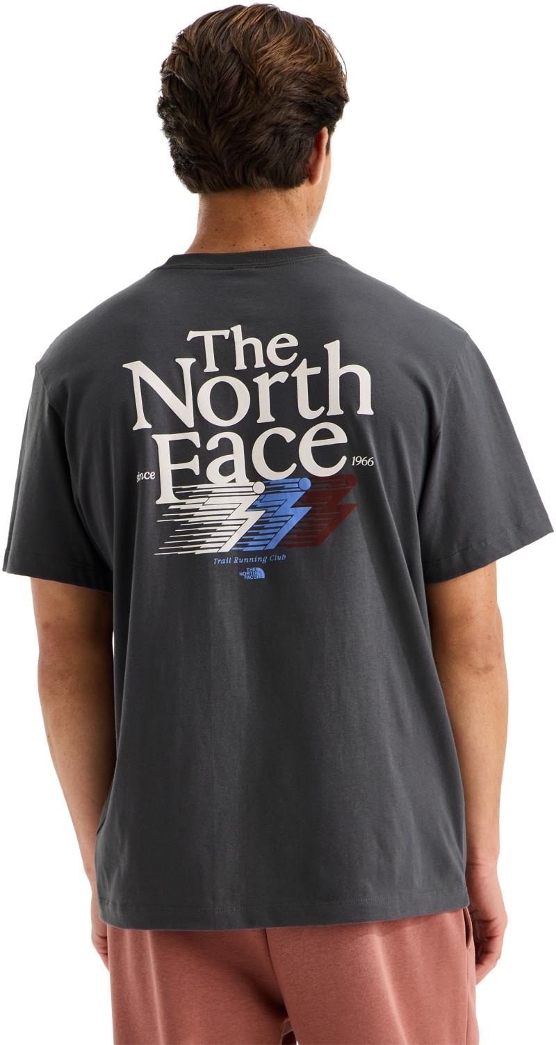 Retro Trail Graphic SS Tee - Mens - anthracite grey 1