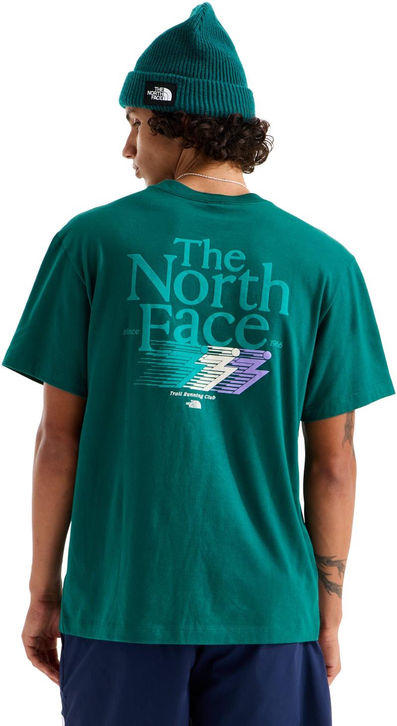 Retro Trail Graphic SS Tee - Mens - pacific teal 1