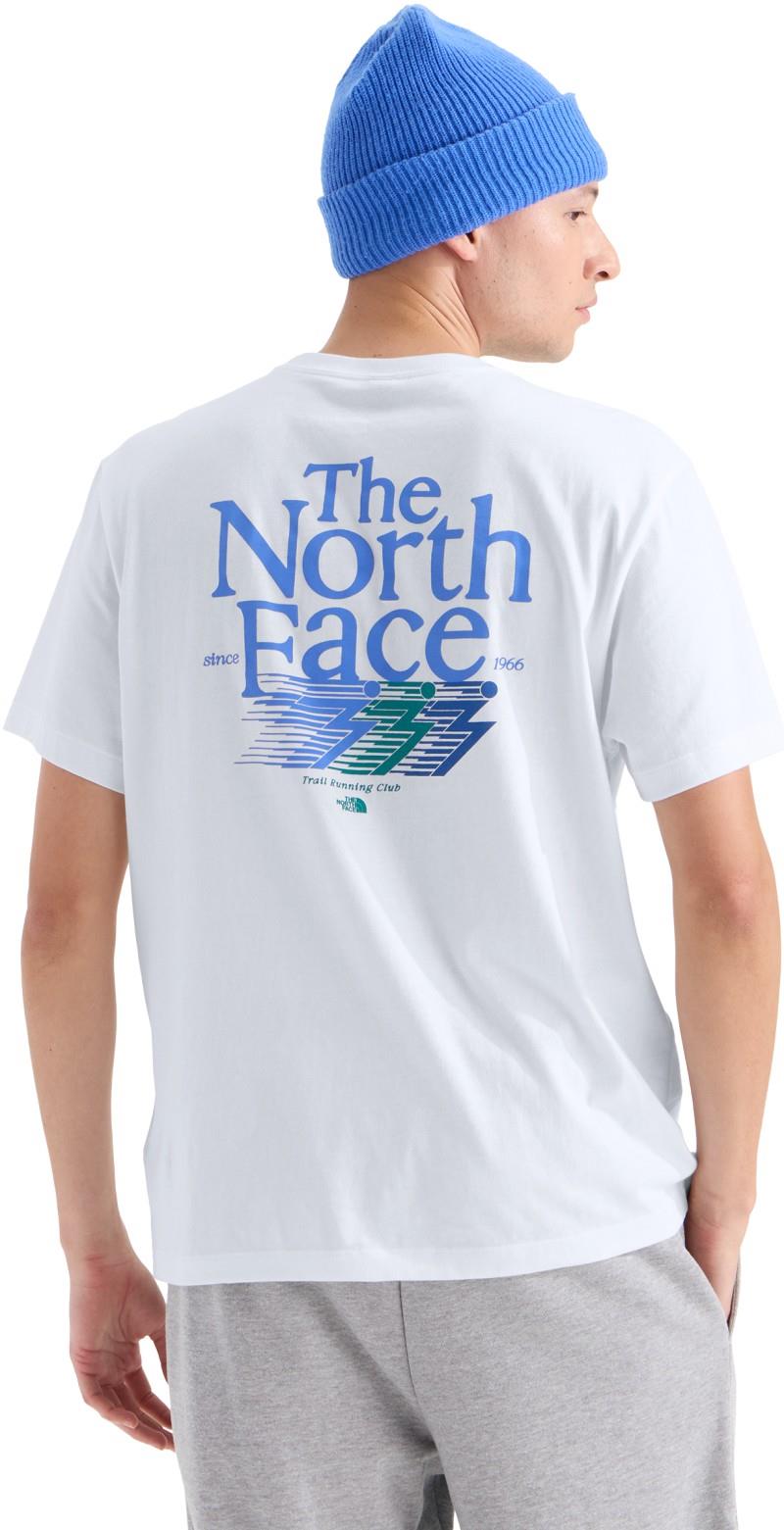 Retro Trail Graphic SS Tee - Mens - tnf white 1