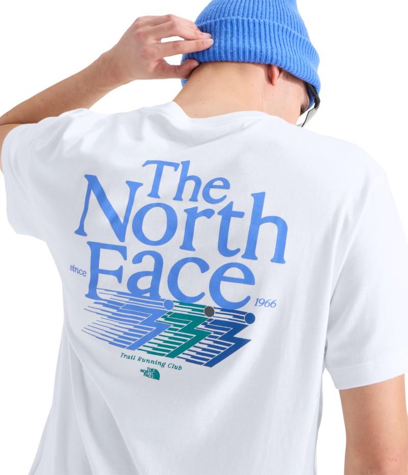 Retro Trail Graphic SS Tee - Mens - tnf white 1