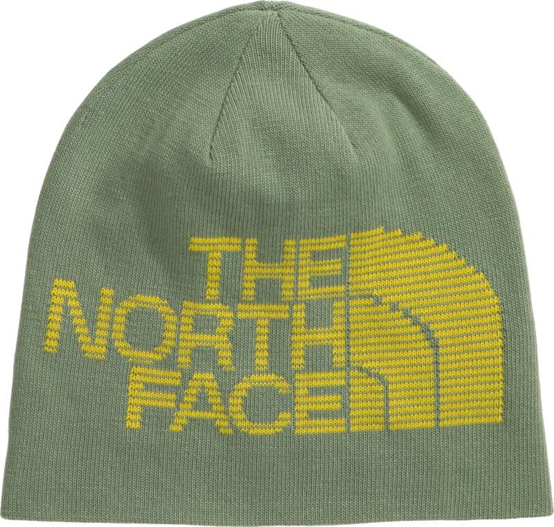 Reversible Highline Beanie - bark mist / dijon yellow 1