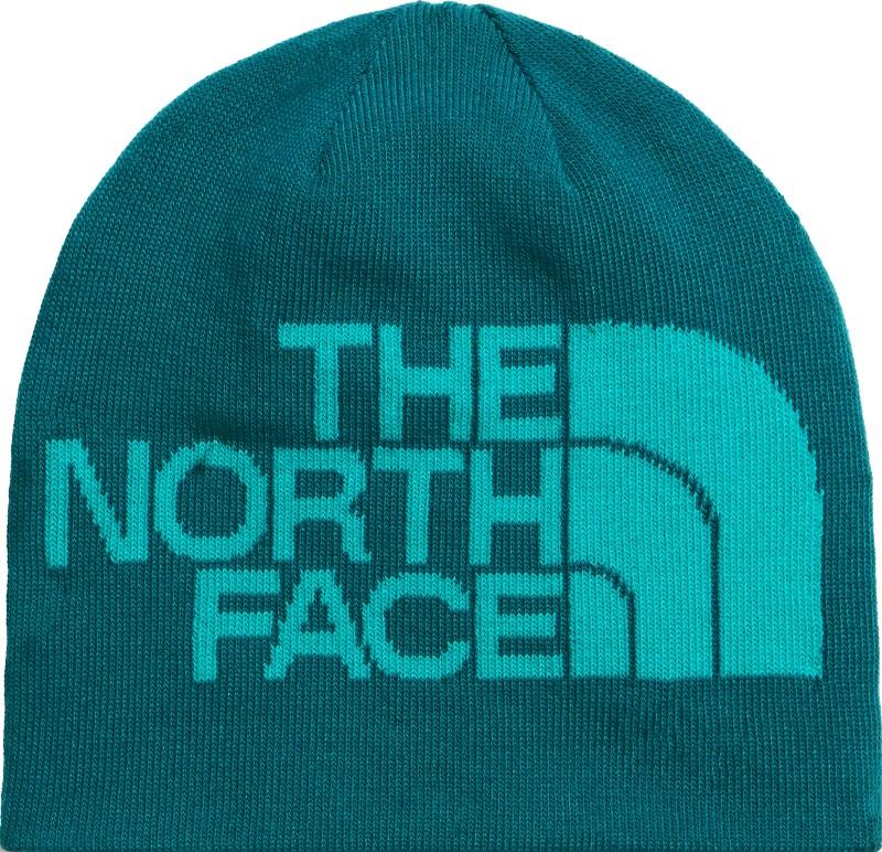 Reversible Highline Beanie - pacific teal / restorative teal / graphic 1