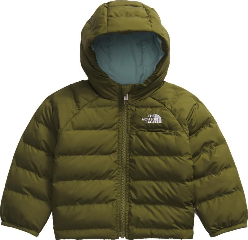 Reversible Perrito Hooded Jacket - Baby - forest olive 1
