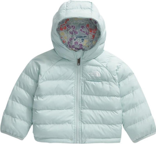Reversible Perrito Hooded Jacket - Baby - muted pine 1