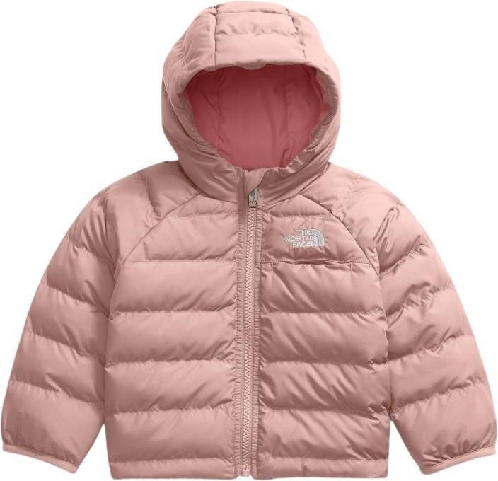 Reversible Perrito Hooded Jacket - Baby - pink moss 1