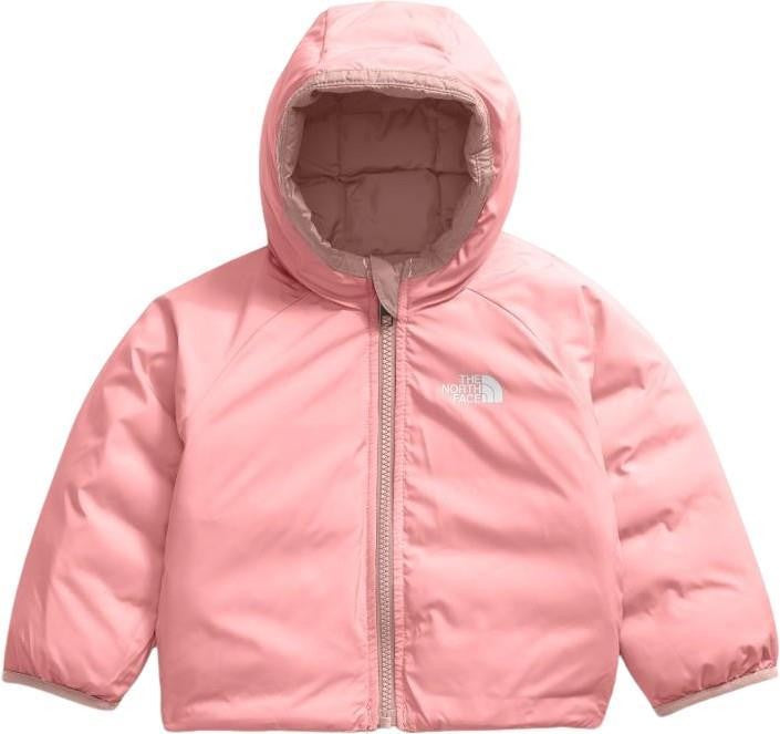 Reversible Perrito Hooded Jacket - Baby - pink moss 1
