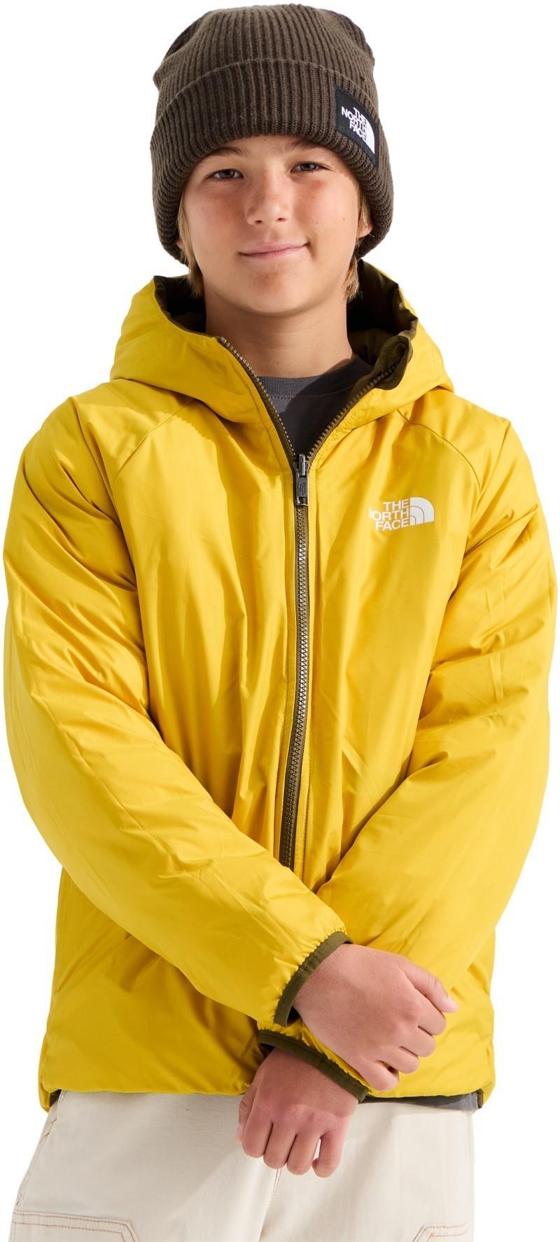 Reversible Perrito Hooded Jacket - Boys - caraway seed 1