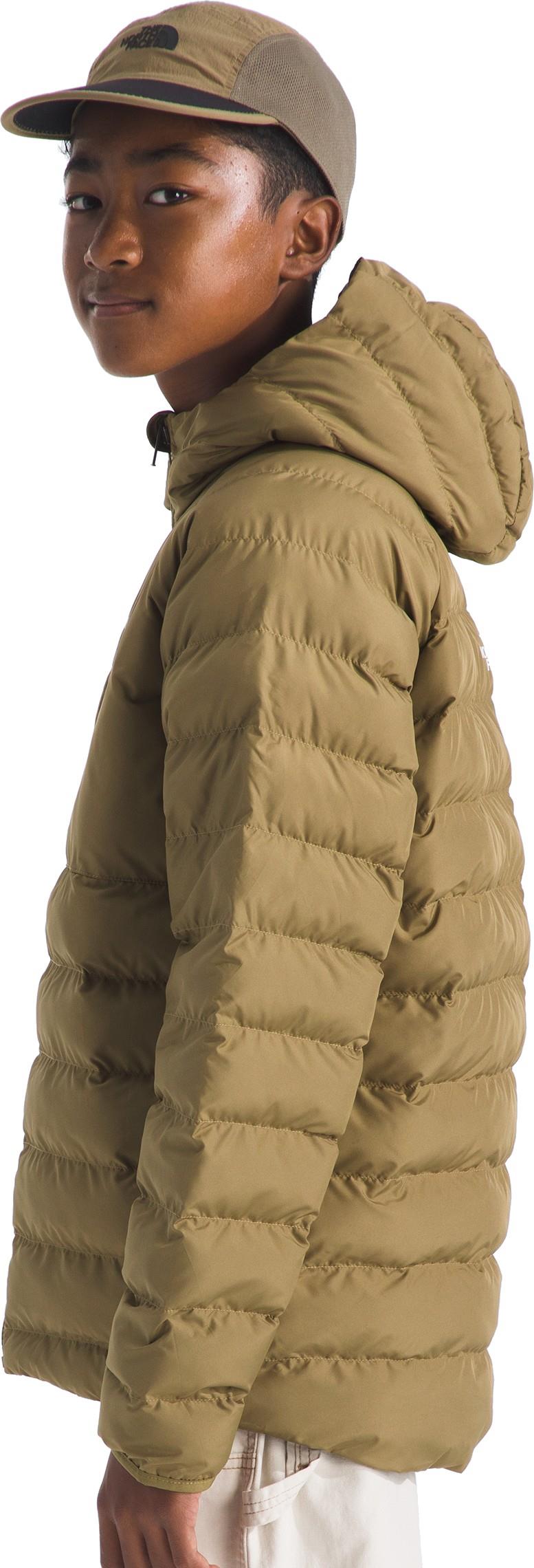 Reversible Perrito Hooded Jacket - Boys - cedar / new taupe green 1