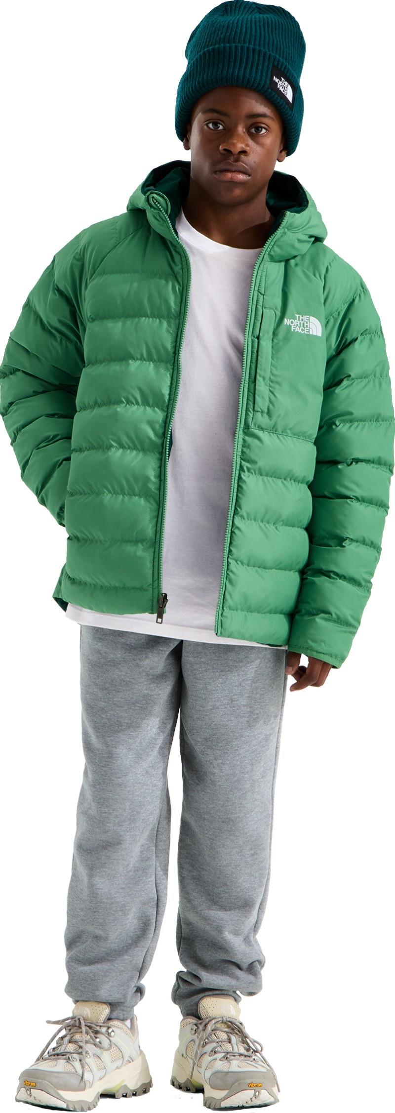 Reversible Perrito Hooded Jacket - Boys - dimmed algae 1