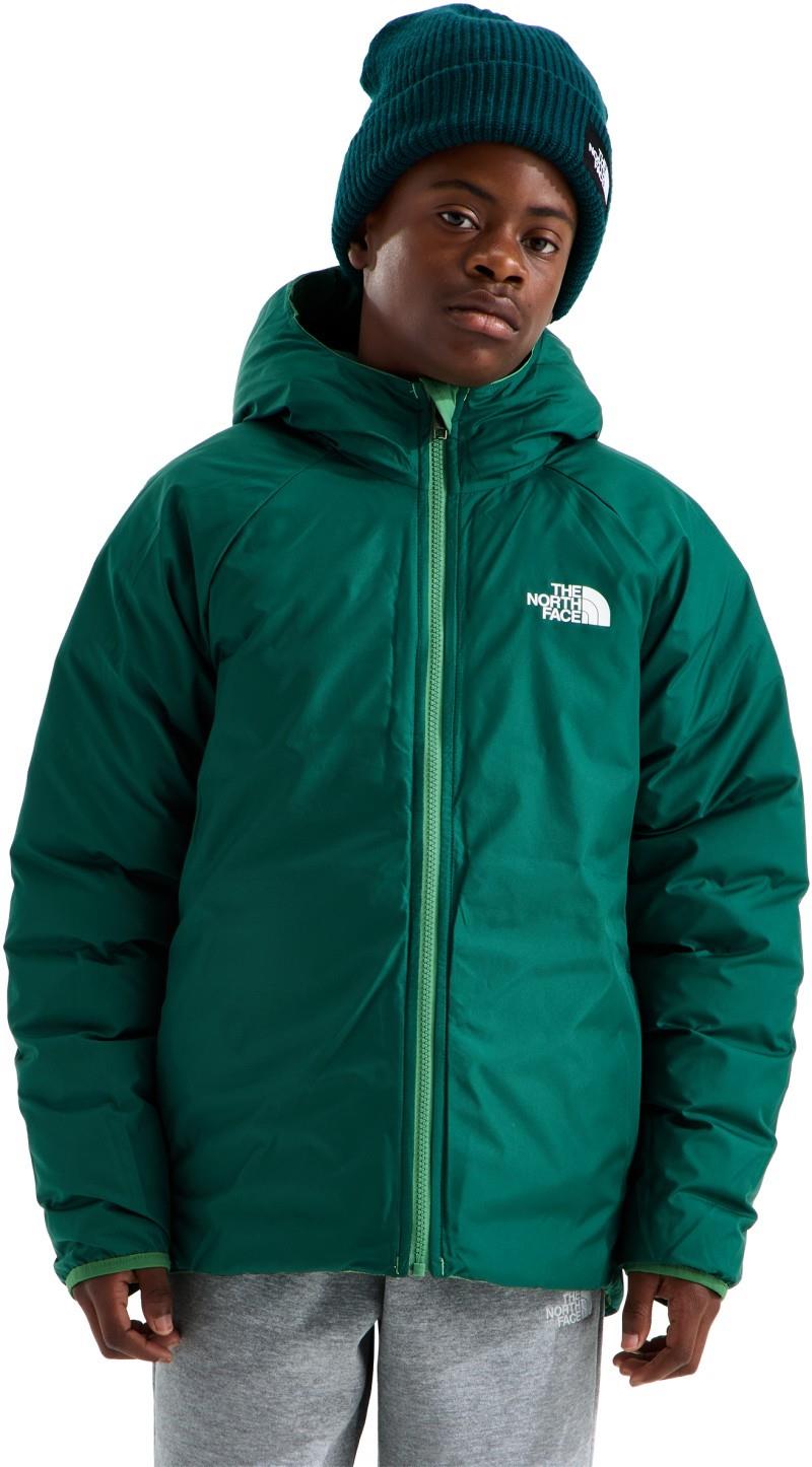 Reversible Perrito Hooded Jacket - Boys - dimmed algae 1