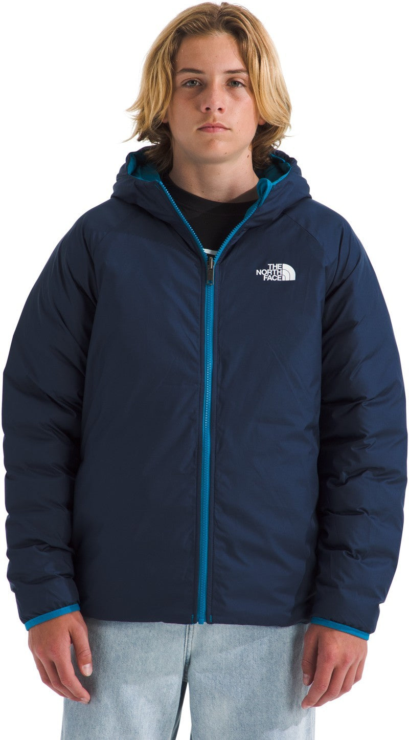 Reversible Perrito Hooded Jacket - Boys - dusk blue 1