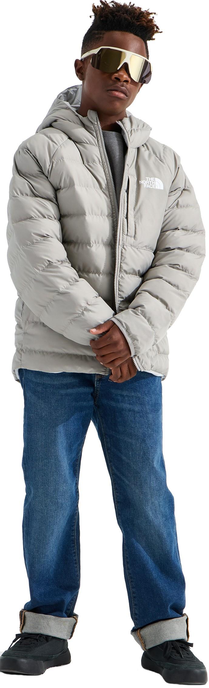 Reversible Perrito Hooded Jacket - Boys - stone slab 1
