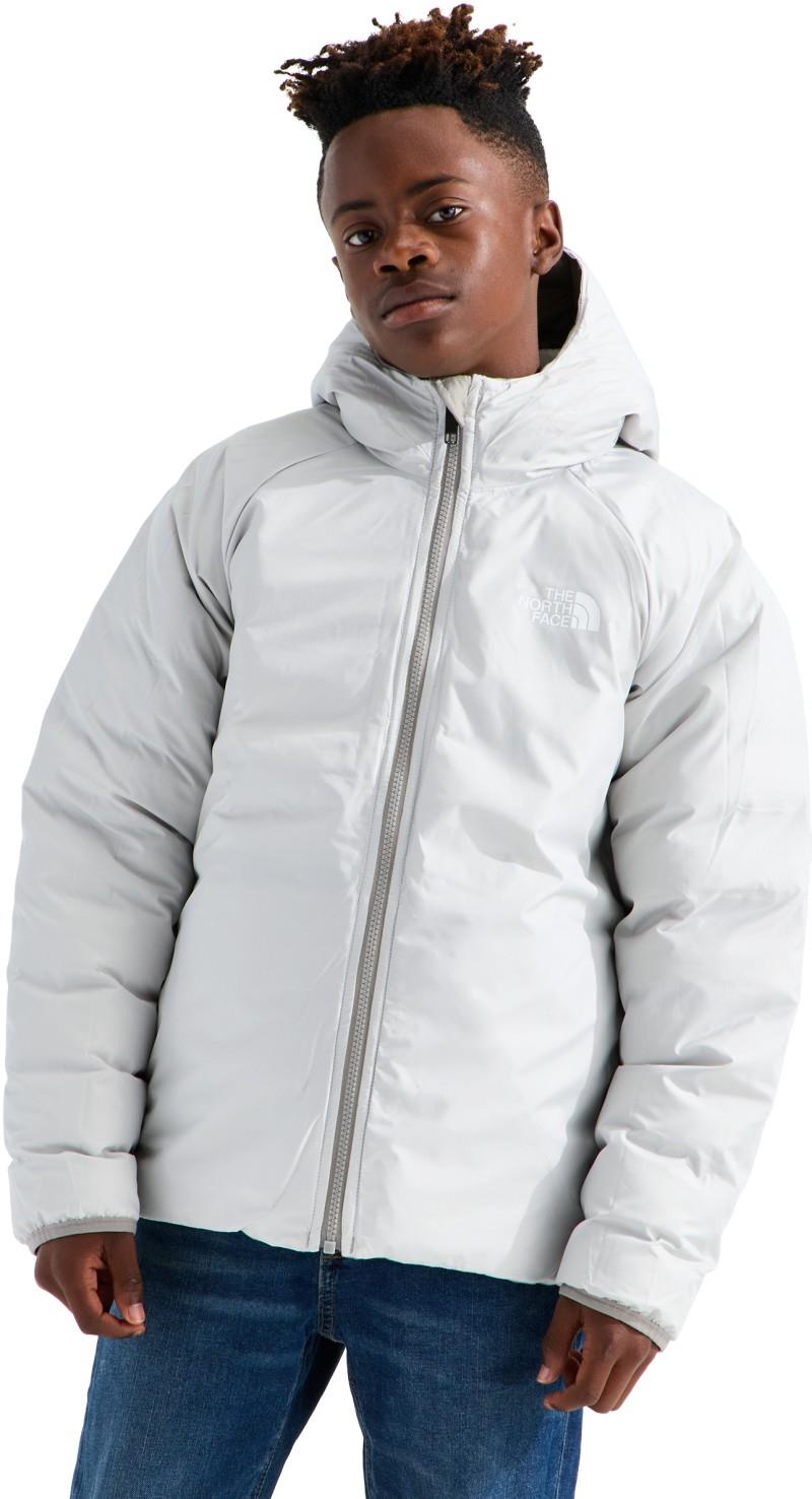 Reversible Perrito Hooded Jacket - Boys - stone slab 1