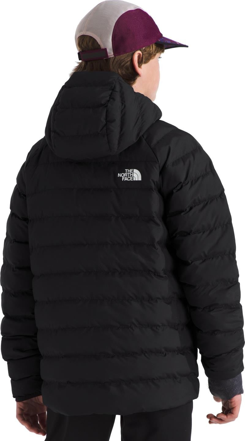 Reversible Perrito Hooded Jacket - Boys - tnf black / smoked pearl 1
