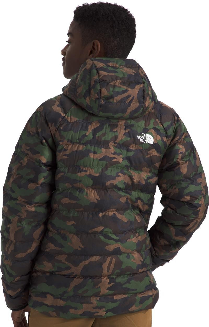 Reversible Perrito Hooded Jacket - Boys - tnf black tnf camo small print 1