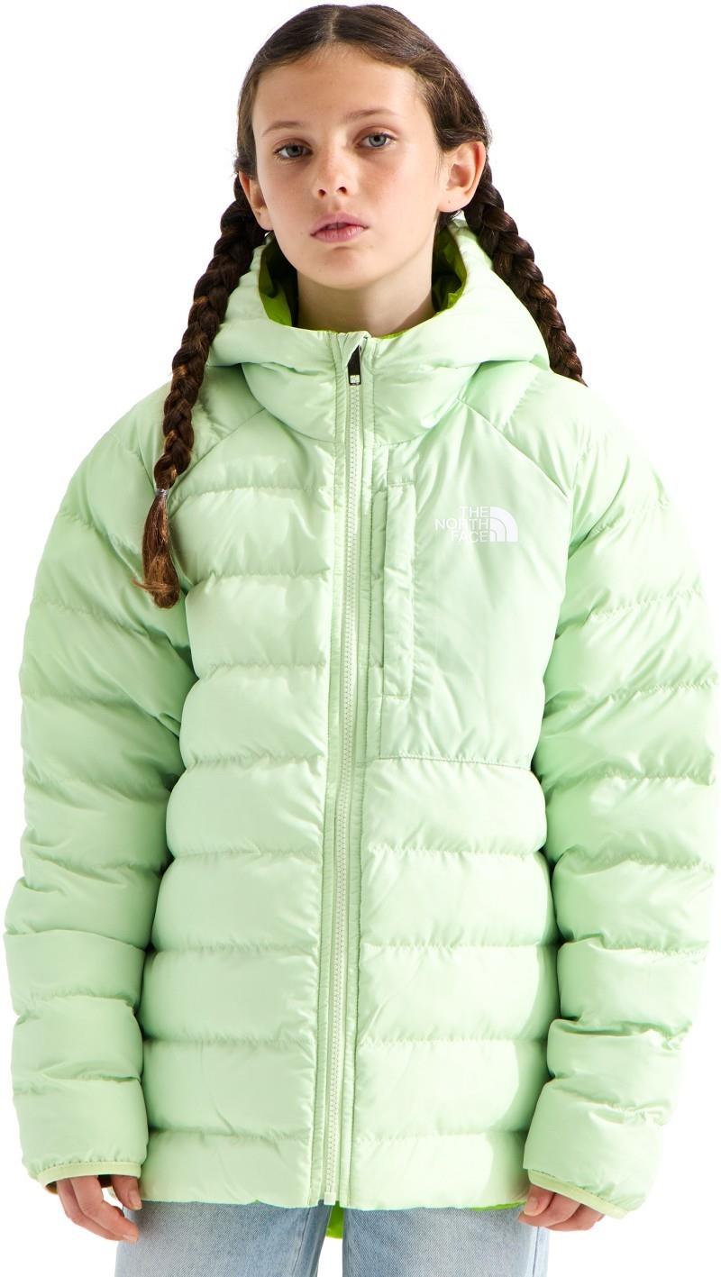 Reversible Perrito Hooded Jacket - Girls - calcified lime 1