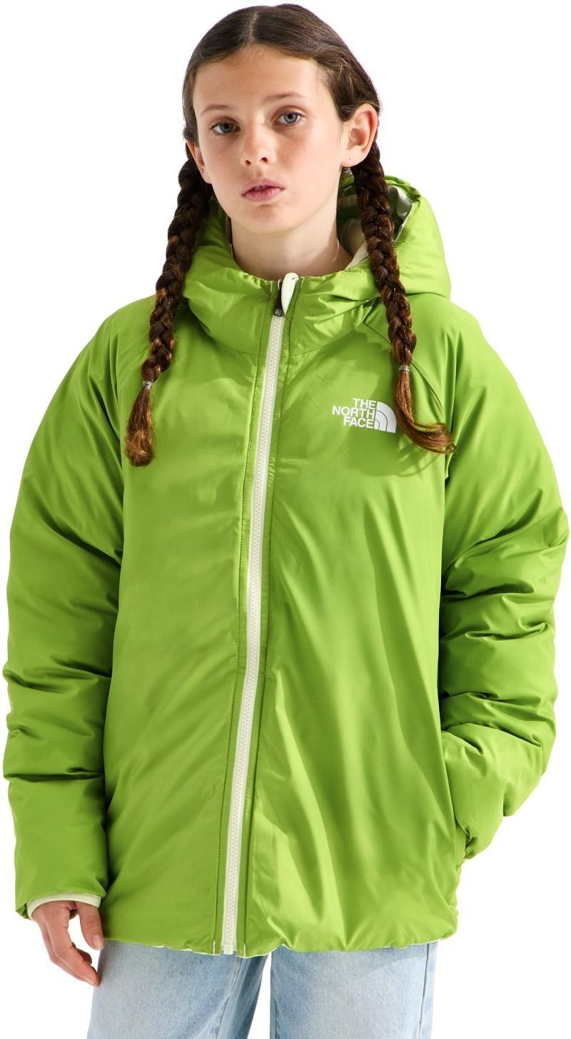 Reversible Perrito Hooded Jacket - Girls - calcified lime 1