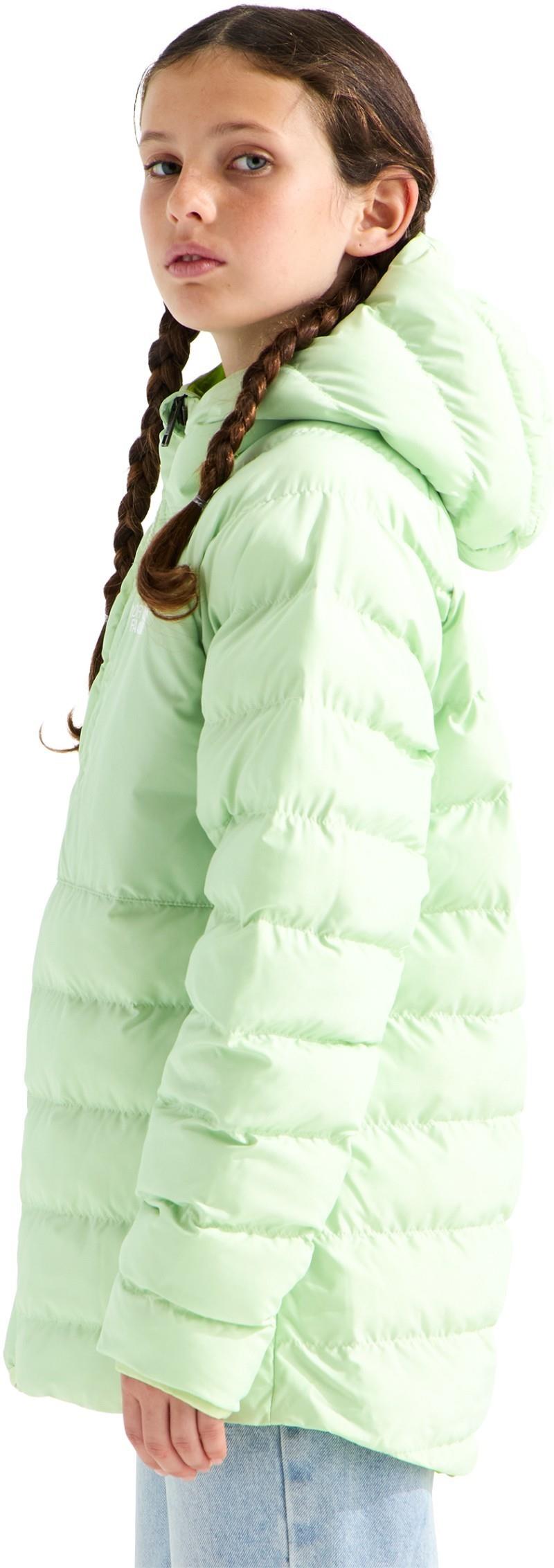 Reversible Perrito Hooded Jacket - Girls - calcified lime 1