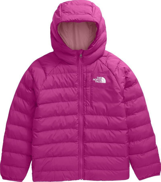 Reversible Perrito Hooded Jacket - Girls - deep mulberry 1