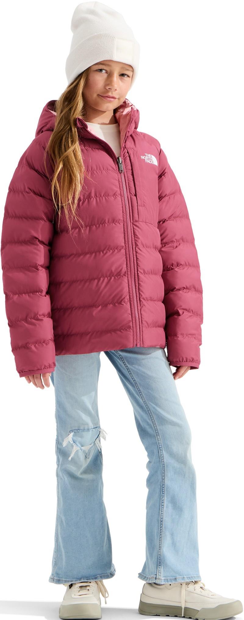 Reversible Perrito Hooded Jacket - Girls - fermented clay 1