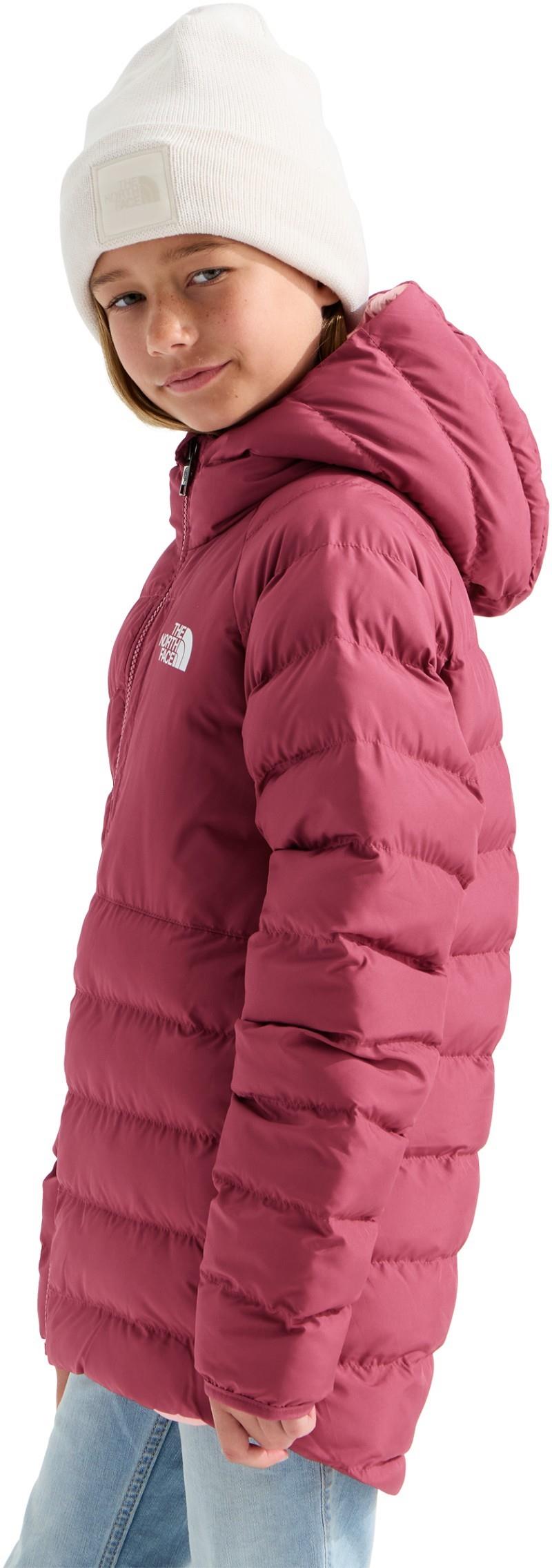 Reversible Perrito Hooded Jacket - Girls - fermented clay 1