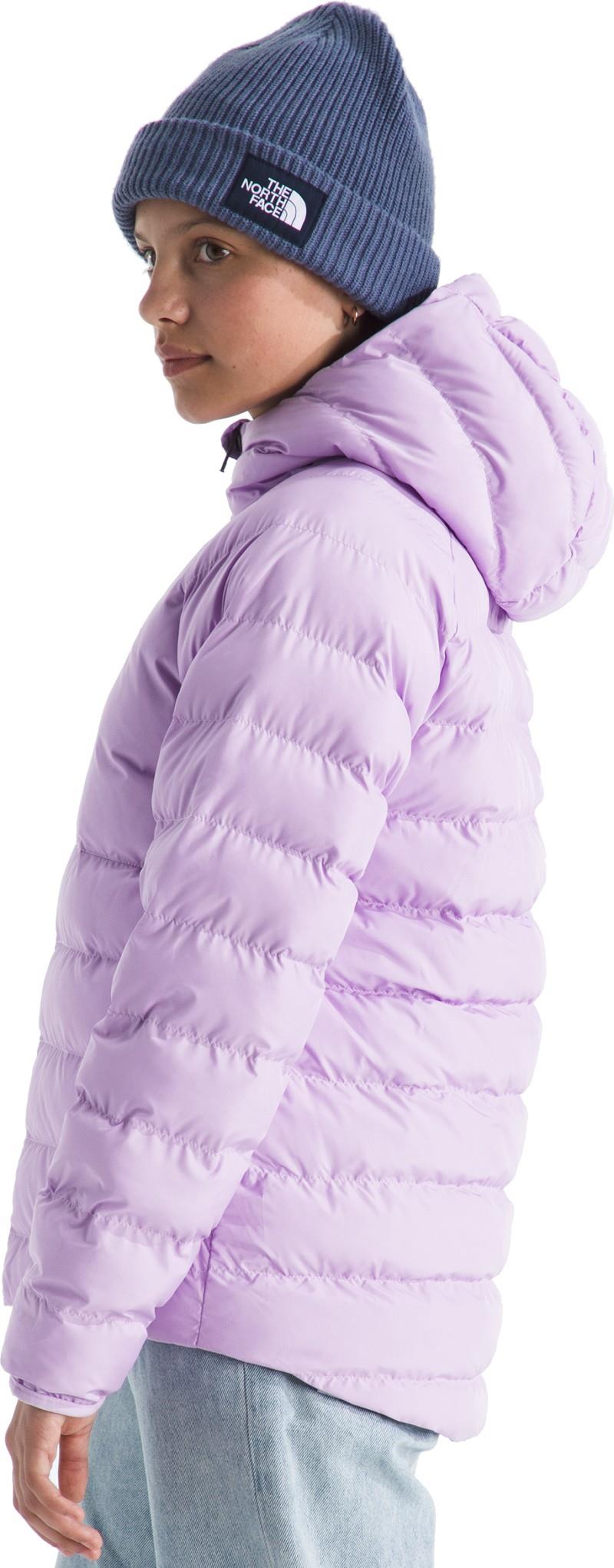 Reversible Perrito Hooded Jacket - Girls - lite lilac 1