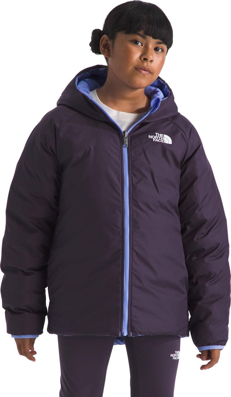 Reversible Perrito Hooded Jacket - Girls - periwinkle glow / endless dusk 1