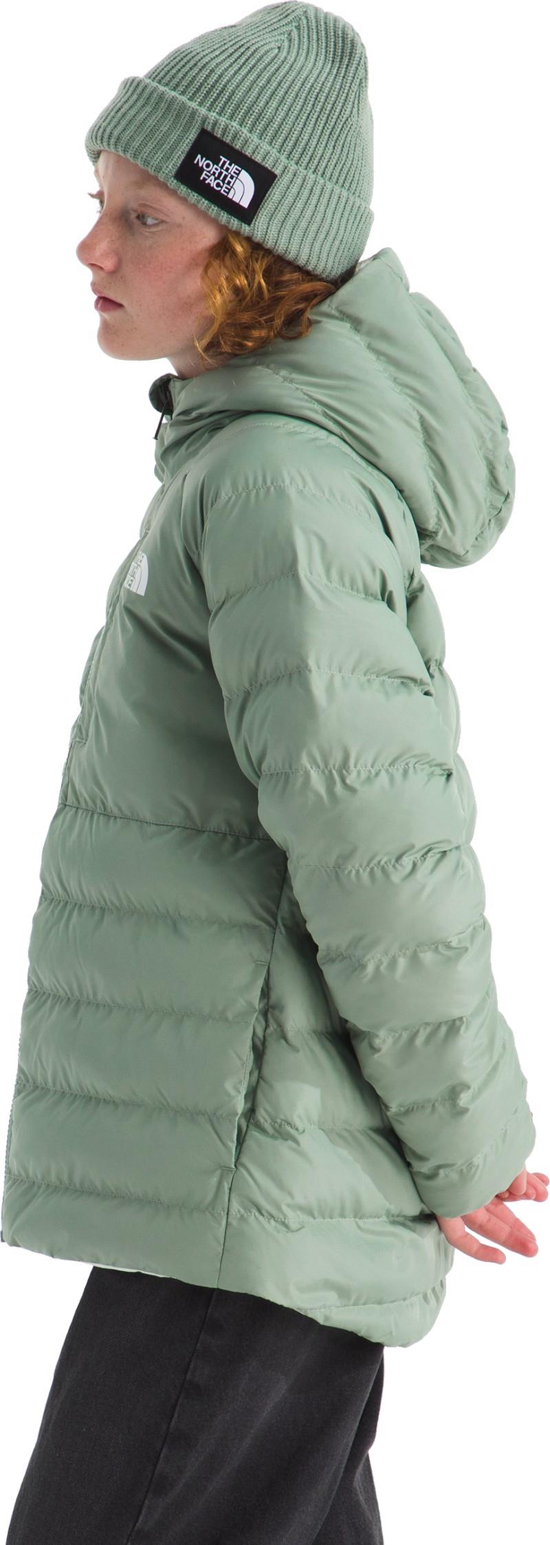 Reversible Perrito Hooded Jacket - Girls - slate moss 1