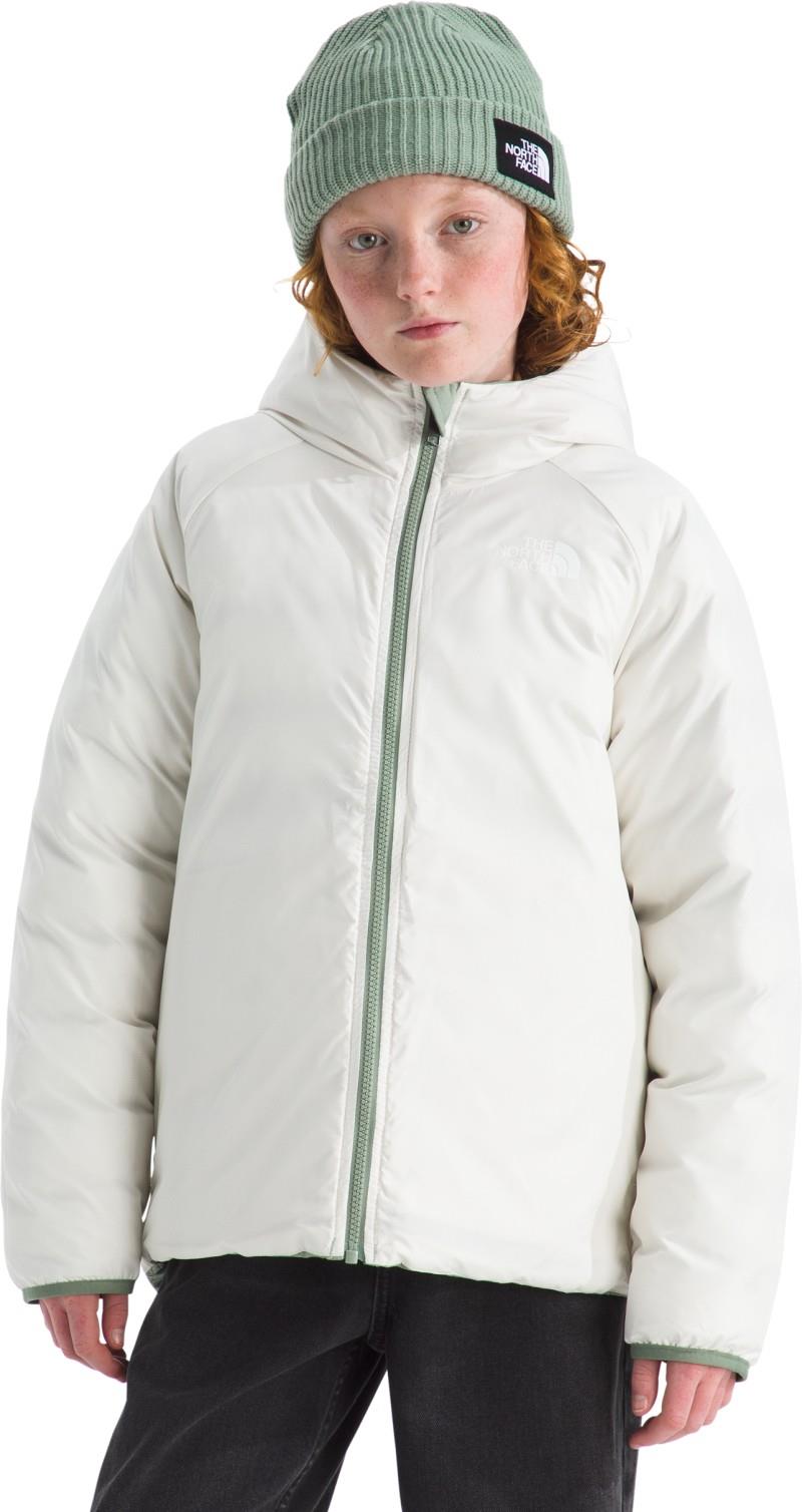 Reversible Perrito Hooded Jacket - Girls - slate moss 1