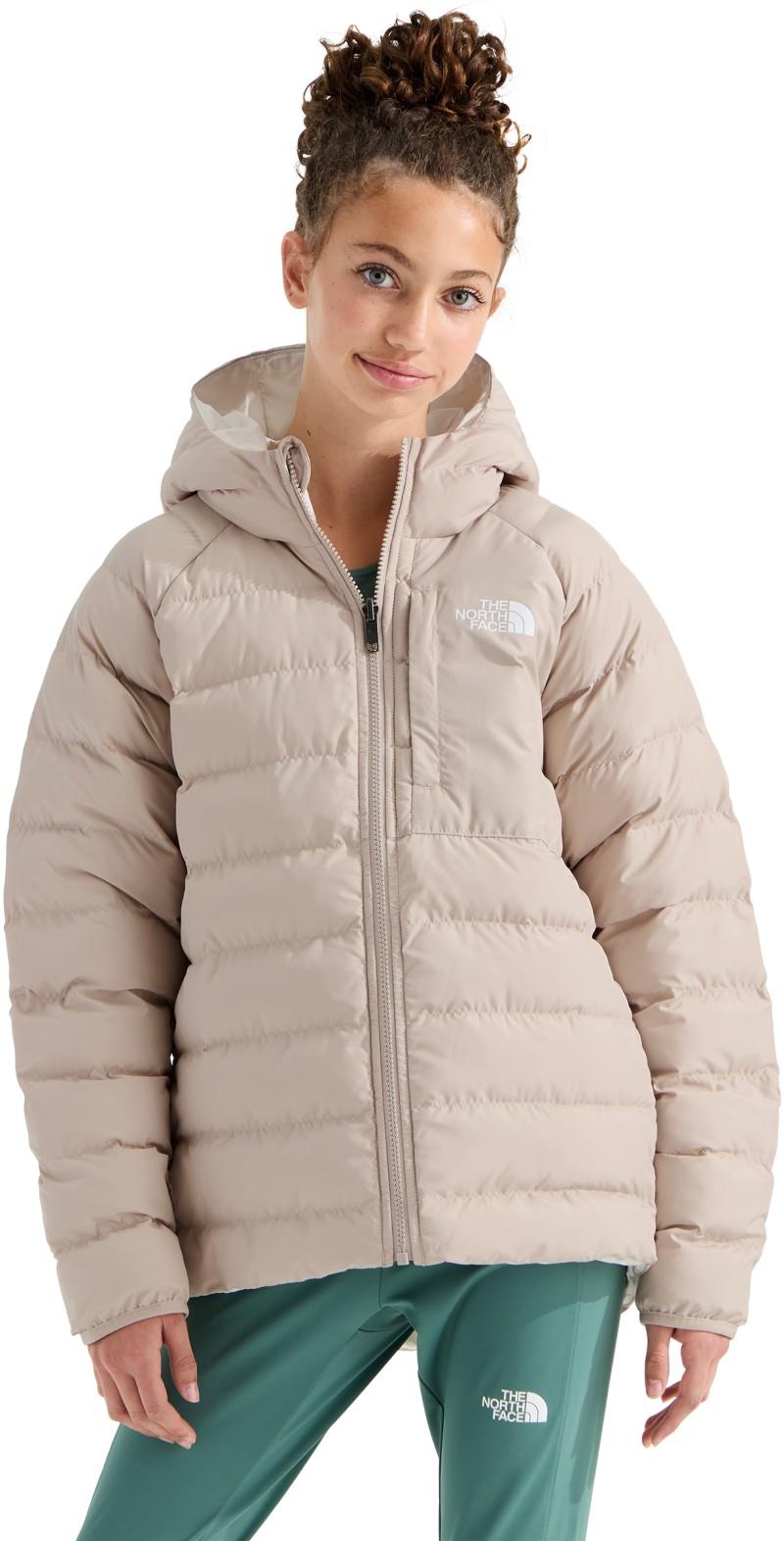 Reversible Perrito Hooded Jacket - Girls - timeless taupe 1
