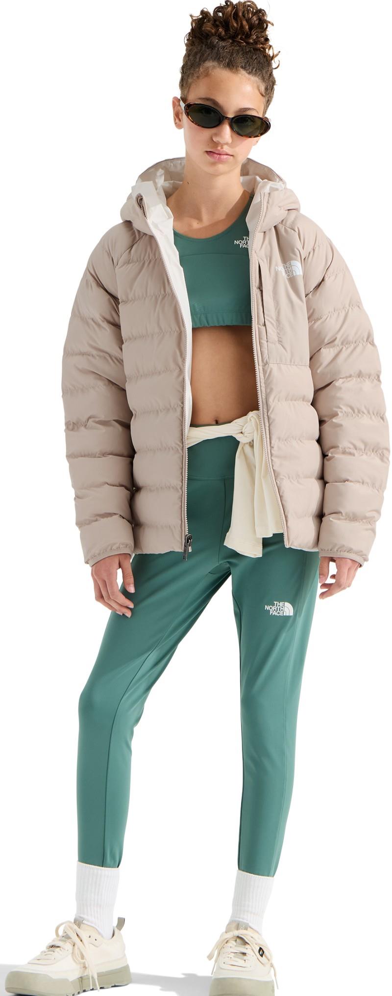 Reversible Perrito Hooded Jacket - Girls - timeless taupe 1