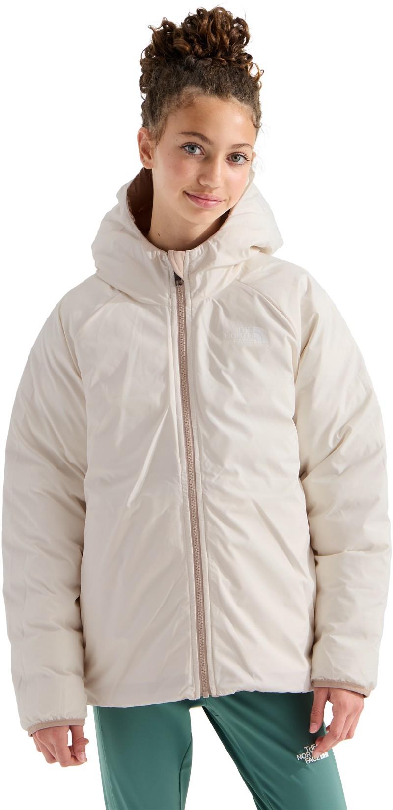 Reversible Perrito Hooded Jacket - Girls - timeless taupe 1