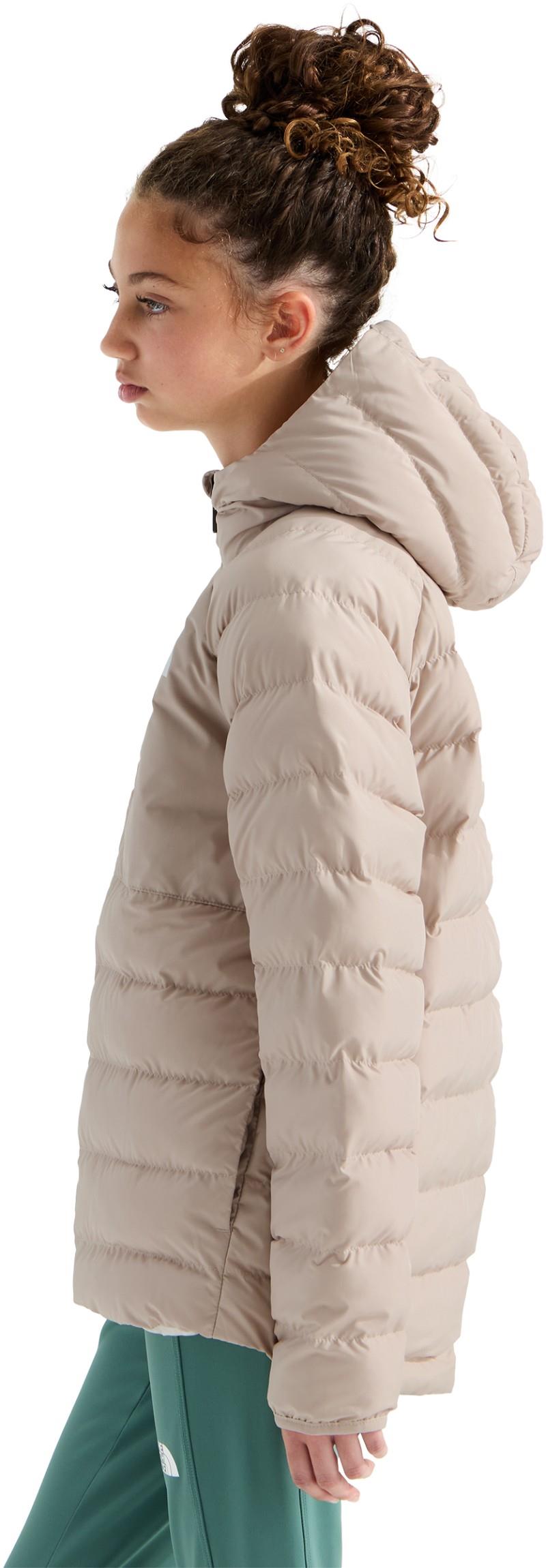 Reversible Perrito Hooded Jacket - Girls - timeless taupe 1