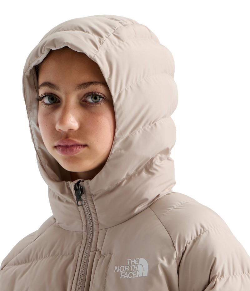 Reversible Perrito Hooded Jacket - Girls - timeless taupe 1