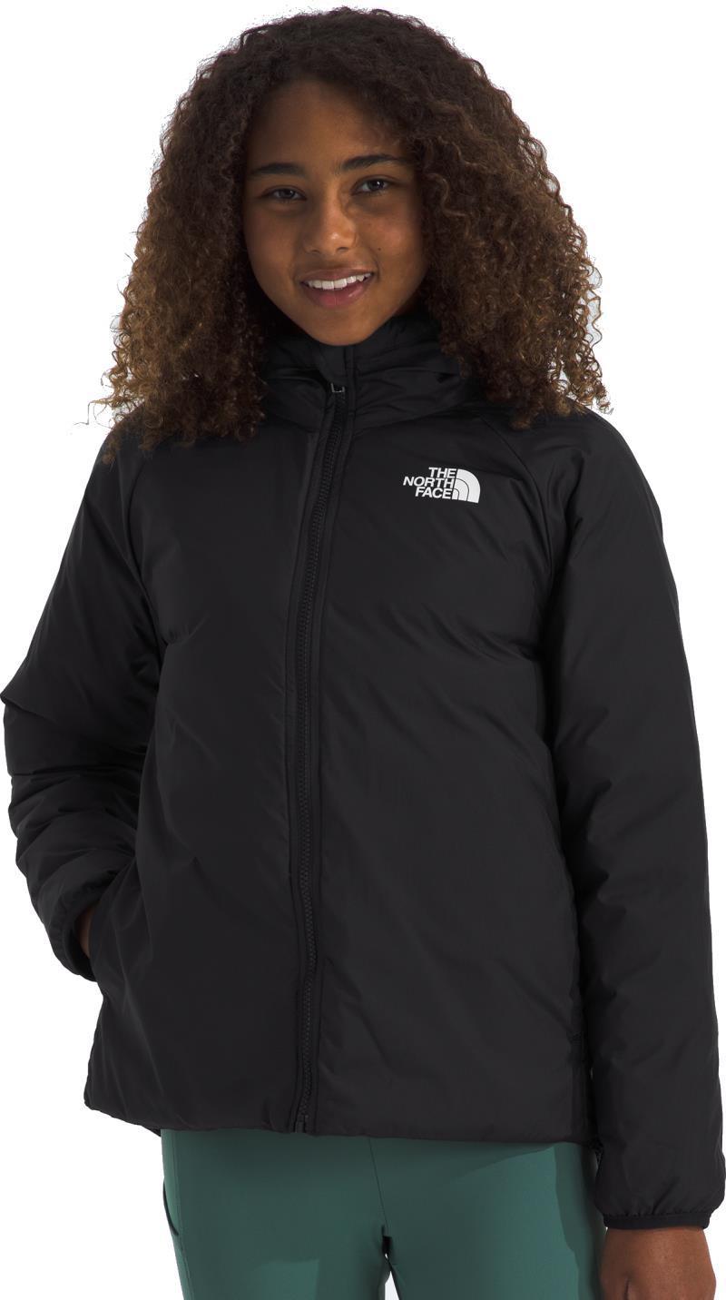 Reversible Perrito Hooded Jacket - Girls - tnf black 1