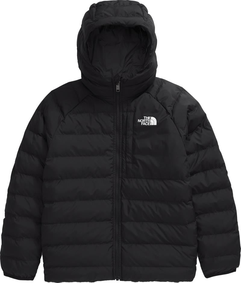 Reversible Perrito Hooded Jacket - Girls - tnf black / smoked pearl 1