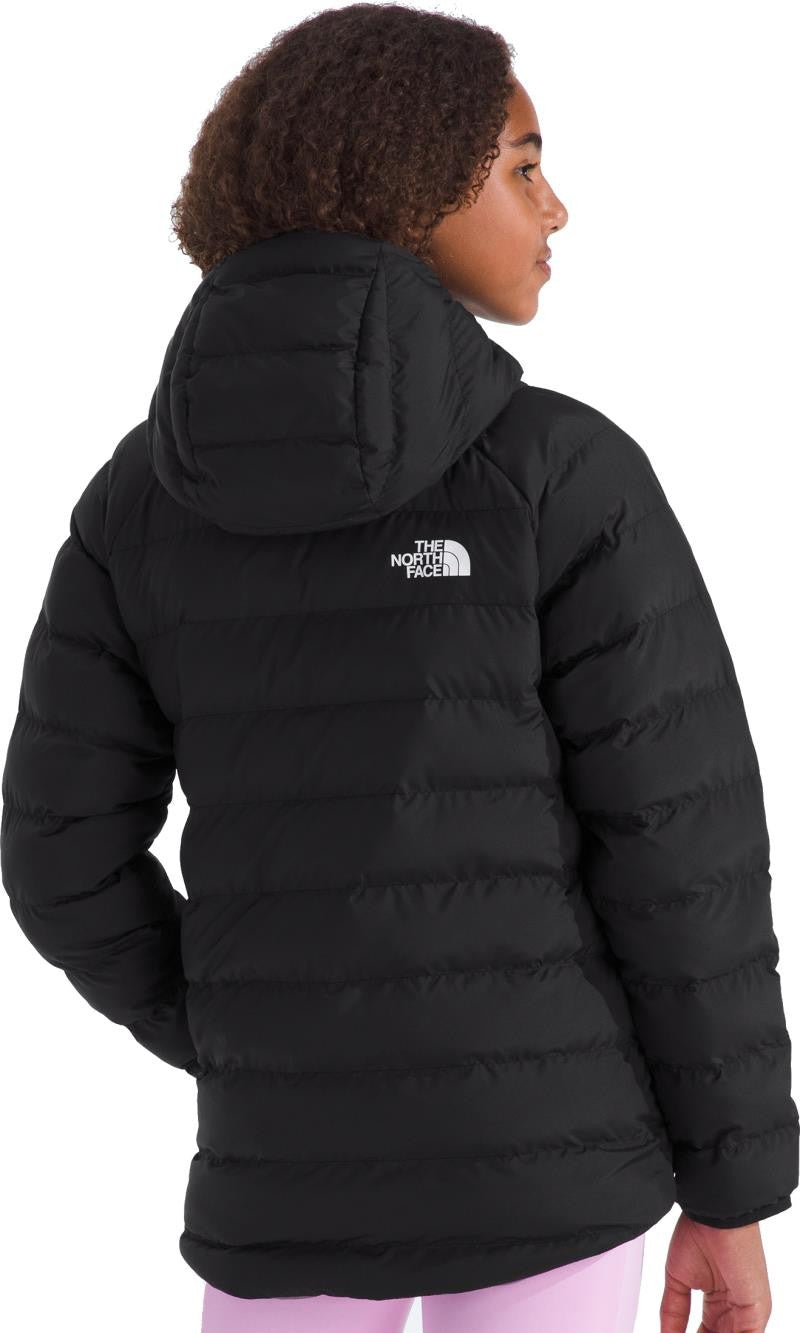 Reversible Perrito Hooded Jacket - Girls - tnf black / smoked pearl 1