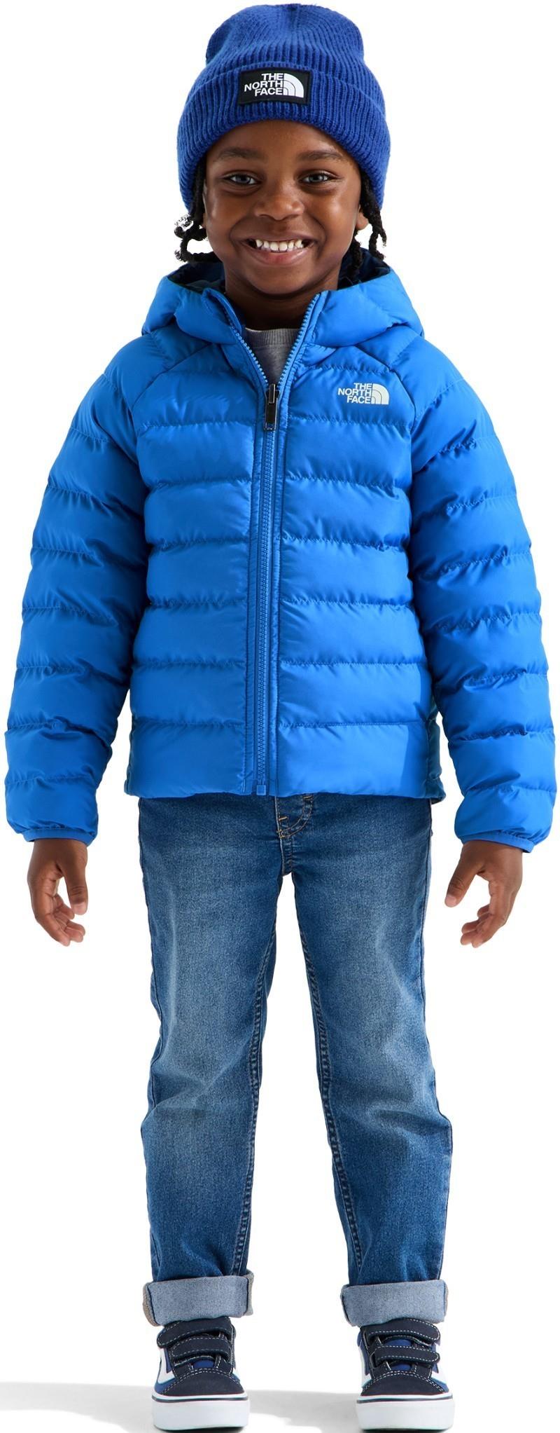 Reversible Perrito Hooded Jacket - Kids - active blue 1