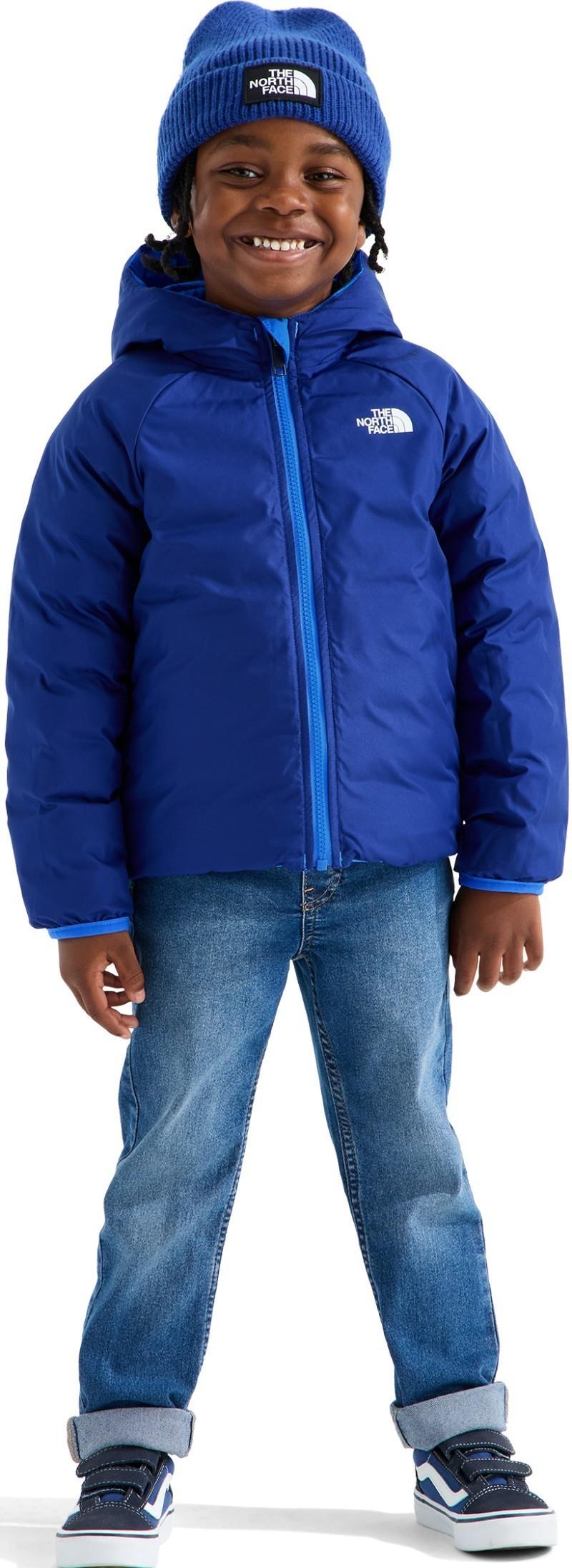 Reversible Perrito Hooded Jacket - Kids - active blue 1